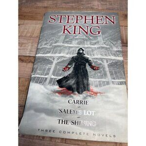 Stephen King "Carrie" / "Salems Lot" / "The Shining" Hardcover